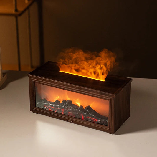 Aroma diffuser with LED light