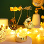 Golden Carousel Candle Holder
