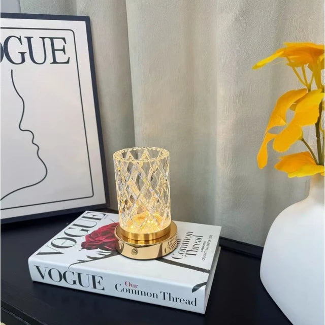 Glow Crystal Night Lamp