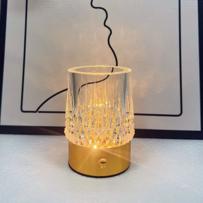 Glow Crystal Night Lamp